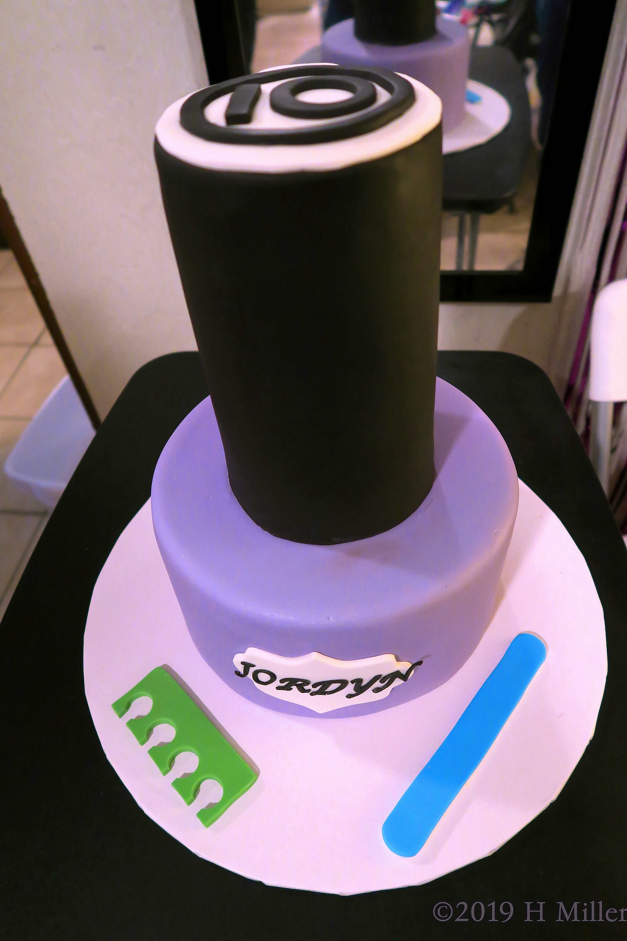 Jordyn's Beautiful Birthday Cake Jordyn's Beautiful Birthday Cake